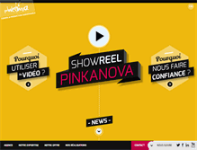 Tablet Screenshot of pinkanova.com
